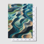 Mirage Currents Vellum Uitnodigingen (Offset (Uitnodiging))