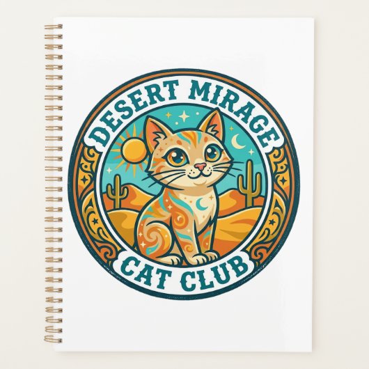 Mirage du désert Chat Idée cadeau pour maman de ch (Devant)