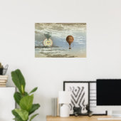 Mirage en lichtgevende aureool. poster (Thuiskantoor)