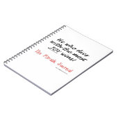 Mirakel notebook - een plek om je wonderen te houd notitieboek (Linkerzijde)