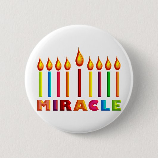 Mirakel Ronde Button 5,7 Cm (Voorkant)