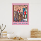 Mirakel van Bl. Imelda Lambertini (VVP 010) Poster (Keuken)