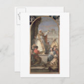 Mirakel van St. Patrick, c.1746 (olie op canvas) Briefkaart (Voorkant / Achterkant)