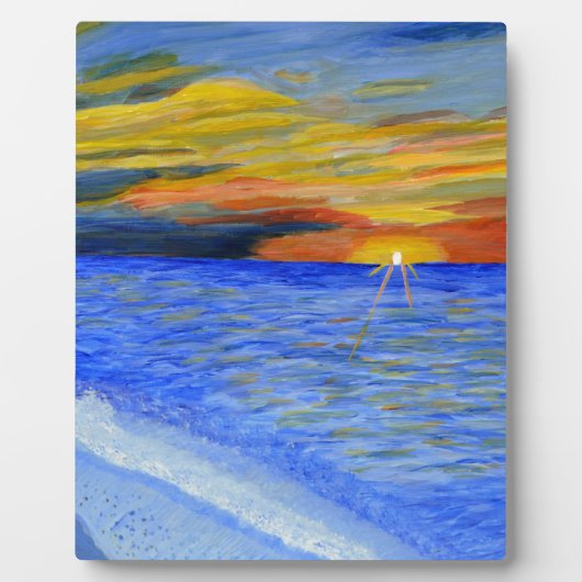 Mirakel van Sunset Fotoplaat (Voorkant)