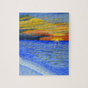 Mirakel van Sunset Legpuzzel