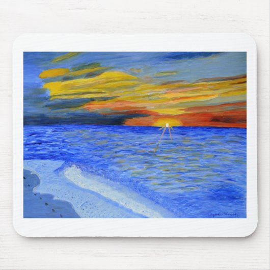 Mirakel van Sunset Muismat (Voorkant)