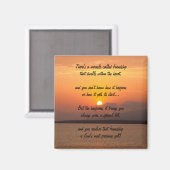 Mirakel van vriendschapsgedicht Magnet Magneet (Voorkant / Achterkant)