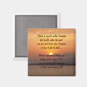 Mirakel van vriendschapsgedicht Magnet Magneet (Voorkant / Achterkant)