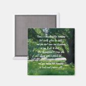 Mirakel van vriendschapsgedicht Magnet Magneet (Voorkant / Achterkant)