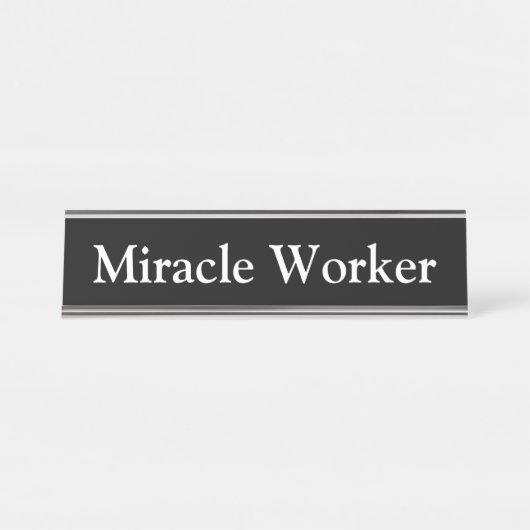 Mirakel Worker Bureau Naambordje (Voorkant)