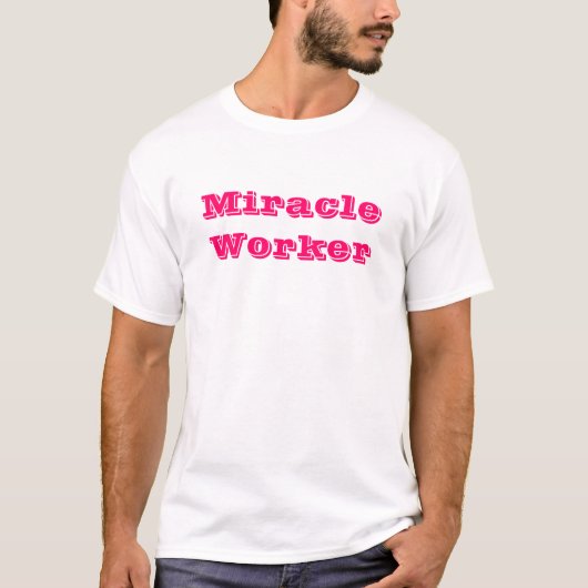Mirakel Worker T-shirt (Voorkant)