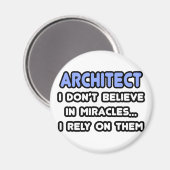 Mirakels en architecten magneet (Voorkant / Achterkant)