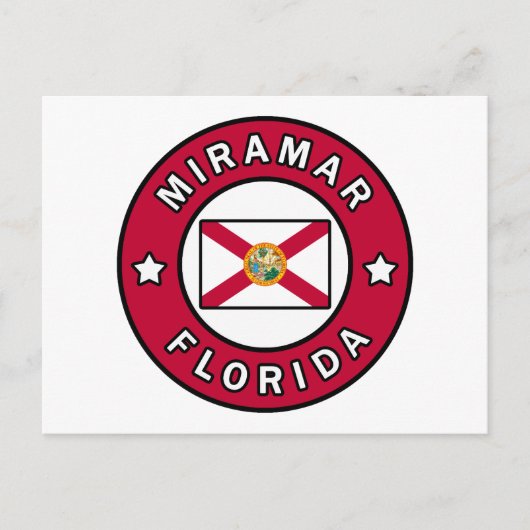 Miramar Florida Briefkaart (Voorkant)
