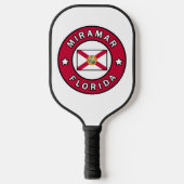 Miramar Florida Pickleball Paddle (Voorkant)
