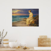 Miranda by John William Waterhouse Poster (Keuken)