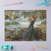 Miranda - De Tempest van John William Waterhouse Tissuepapier (Craft)