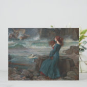 Miranda (door John William Waterhouse) Kaart (Staand voorkant)