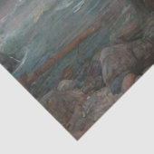 Miranda (door John William Waterhouse) Tissuepapier (Detail)