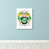 Miranda Family Crest Canvas Afdruk (Insitu (Houten vloer))