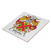 Miranda Family Crest Tegeltje (Zijkant)