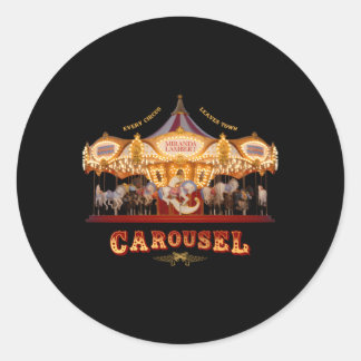 Miranda Lambert Carousel Ronde Sticker