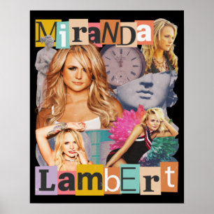 Miranda Lambert Country Music Poster