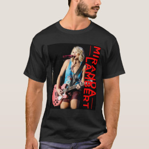 Miranda Lambert Music Singer Women T-shirt