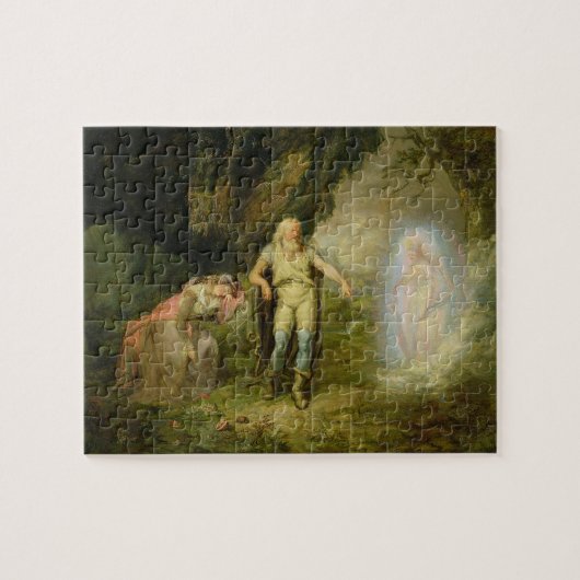 Miranda, Prospero en Ariel van 'The Tempest' door Legpuzzel (Horizontaal)