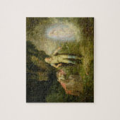 Miranda, Prospero en Ariel van 'The Tempest' door Legpuzzel (Verticaal)