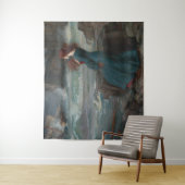 Miranda Tempest John William Waterhouse Art Wandkleed (In situ)