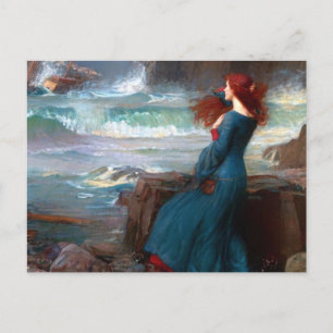 Miranda The Tempest John William Waterhouse Briefkaart