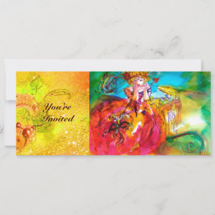 MIRANDOLINA, felgeel bruin rood Kaart