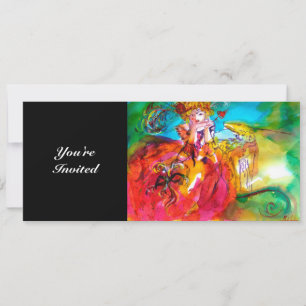 MIRANDOLINA, felgeel bruin rood Kaart