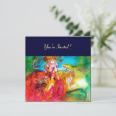 MIRANDOLINA MARDI GRAS MASKERADE FEestJE Kaart (Staand voorkant)