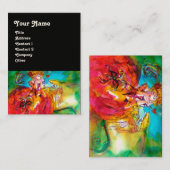 MIRANDOLINA / uitvoerende kunsten , kostuumontwerp Visitekaartje (Voorkant / Achterkant)