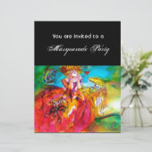 MIRANDOLINA / Venetiaanse carnavalmaskers (Staand voorkant)