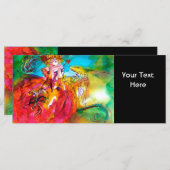 MIRANDOLINA / Venetiaanse carnavalmaskers (Voorkant / Achterkant)