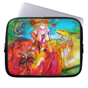 MIRANDOLINA / Venetiaanse carnavalmaskers Laptop Sleeve