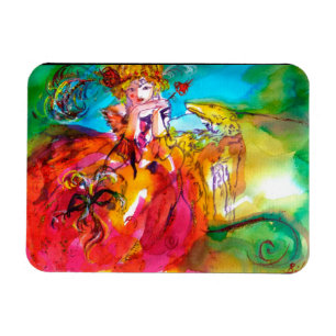 MIRANDOLINA / Venetiaanse carnavalmaskers Magneet