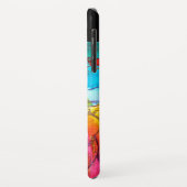 MIRANDOLINA Venetiaanse carnavalmaskers Monogram Case-Mate iPhone Case (Achterkant/links)