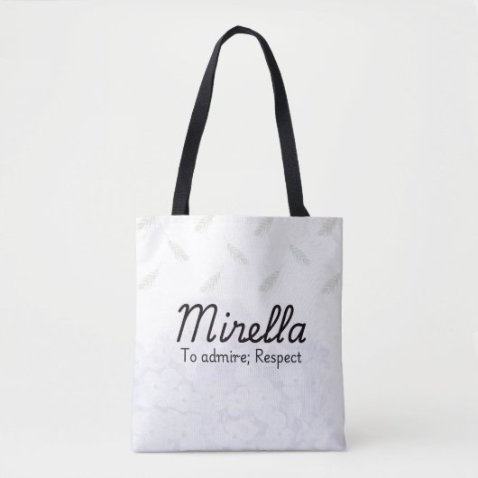 Mirella Canvas tas (Voorkant)