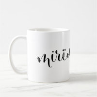 mirëmëngjesi Good Morning Mug albanais