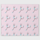 Miriam Personalized Jazz Dancer Dance Gift Cadeaupapier (Vlak)