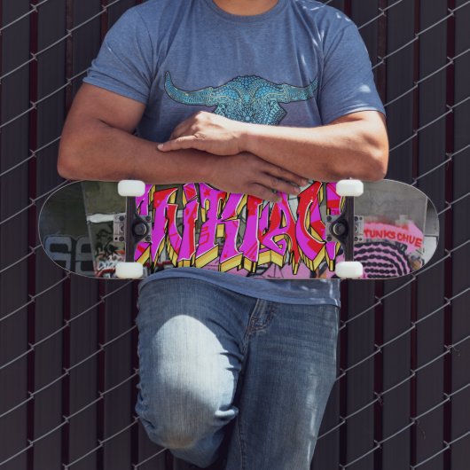 Mirian Graffiti Custom Personalized Skateboard (Buiten 3)