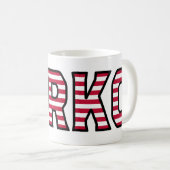 Mirko Nom Prénom USA styled Tasse Café (Devant droit)