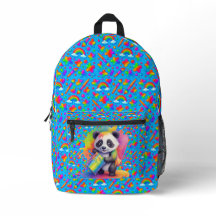 Miro the Panda Bear — Backpacks Col Cut Sew Bag