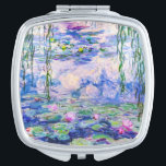 Miroir De Poche Claude Monet - Nymphéas / Nymphéas 1919<br><div class="desc">Nymphéas (W.1852) - Claude Monet,  Huile sur toile,  1916-1919</div>