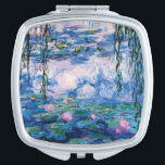 Miroir De Poche Nénuphars par Claude Monet<br><div class="desc">Nénuphars par Claude Monet.
 Veuillez visiter mon magasin pour une conception plus intéressante et plus de => bien choisi zazzle.com/iwheels de couleur</div>