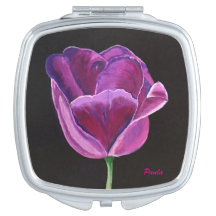 PEINTURE "DE TULIPE DE MINUIT" PAR PAULA NEWELL