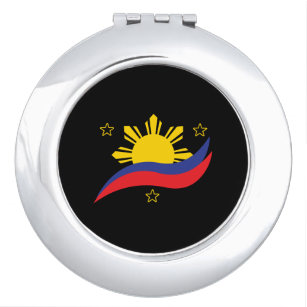 Miroir De Poche Pinoy Flag